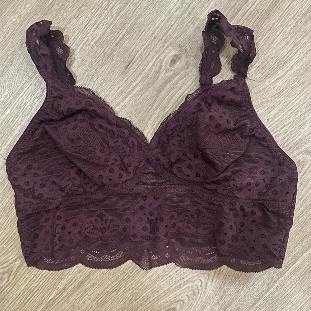 Lace Bralette in Purple